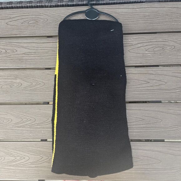 NFL Pittsburgh Steelers Colorblock Scarf & Glove Gift Set 3 PC Set NEW - Picture 3 of 4